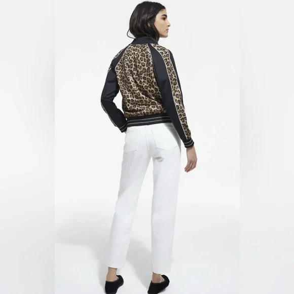 THE KOOPLES Leopard Print Women's Jacket Size Small